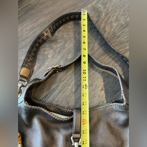 Authentic Gucci handbag, bronze metallic with two types of straps - Picture 8 of 16